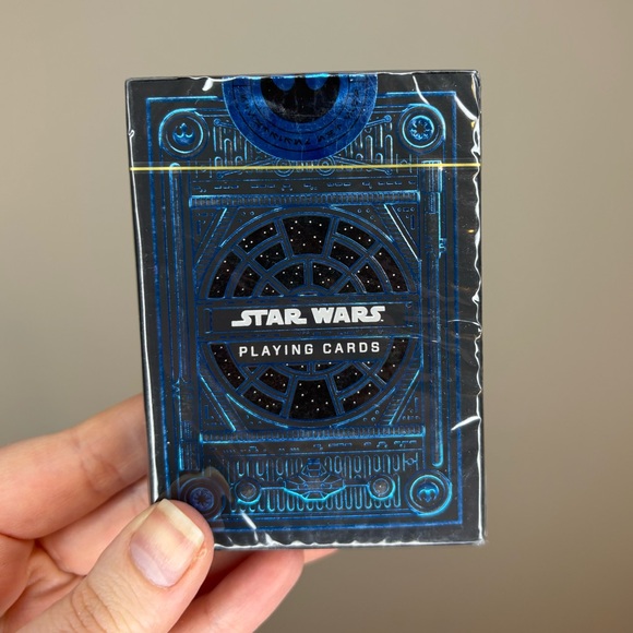 Star Wars & The Mandalorian 4 Decks of  Playing Cards New Sealed Theory 11 - Picture 5 of 13